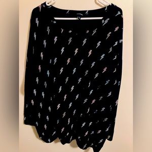 Torrid Lightning Bolt Sweatshirt Size 4